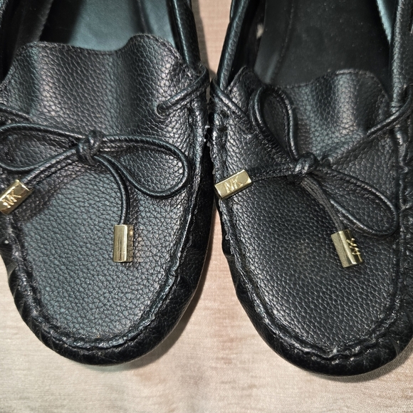 Michael Kors Black Moccasin-Style Shoes - Picture 3 of 5